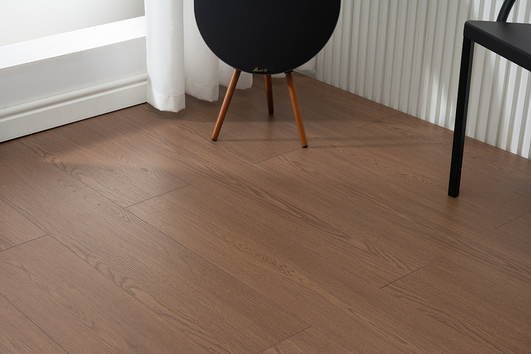 JX8104 Diamond Coating Full Birch Multi-layer Core Oak Grain Clicklock Engineered Flooring