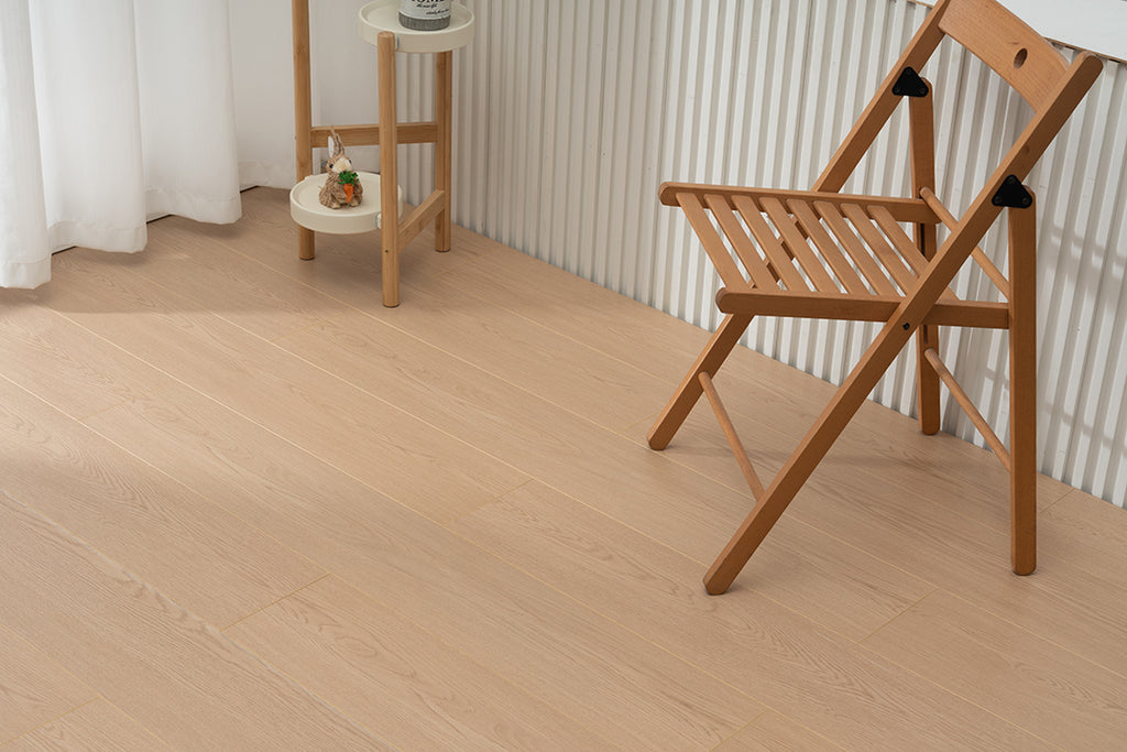 JX8105 Diamond Coating Full Birch Multi-layer Core Oak Grain Clicklock Engineered Flooring