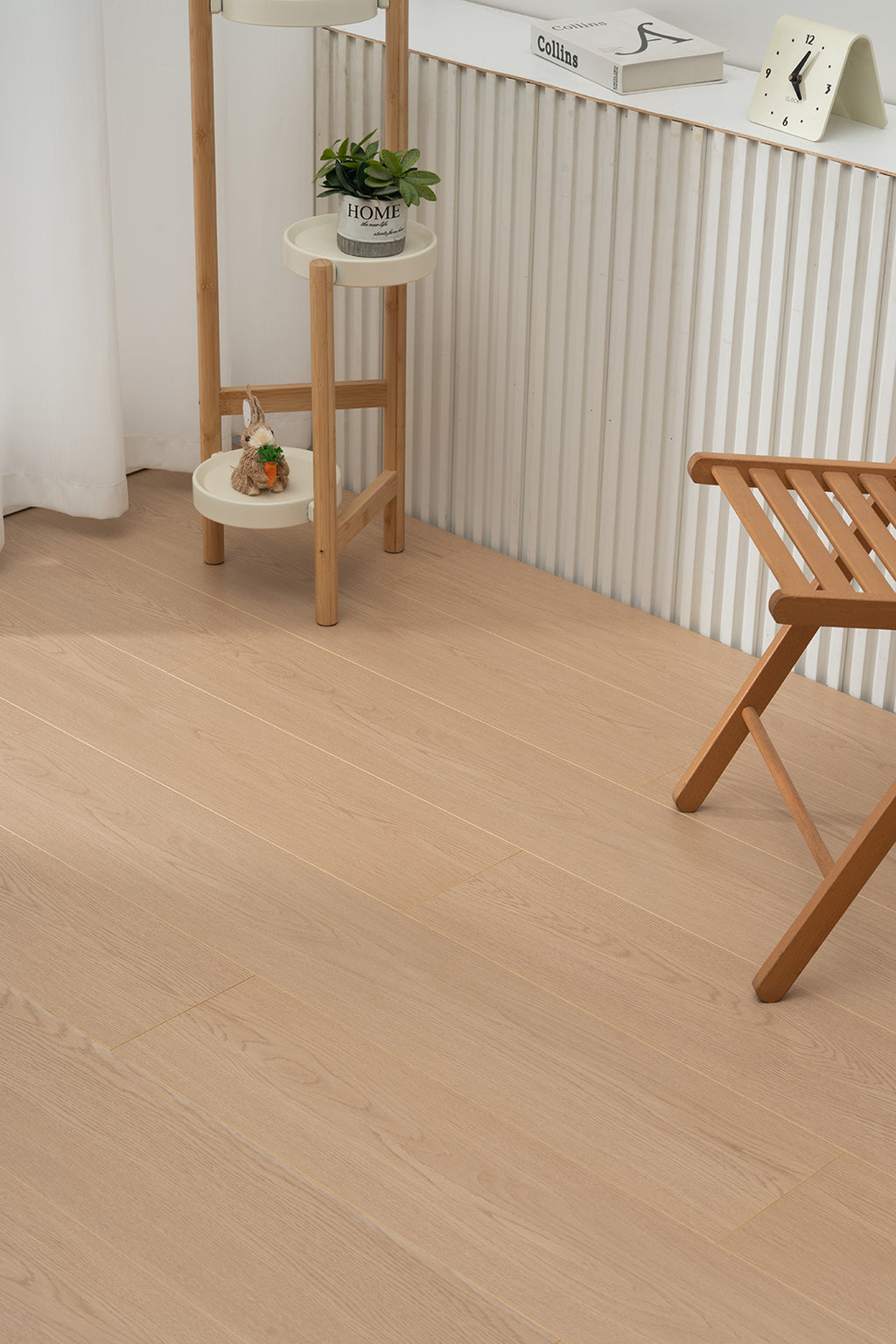 JX8105 Diamond Coating Full Birch Multi-layer Core Oak Grain Clicklock Engineered Flooring
