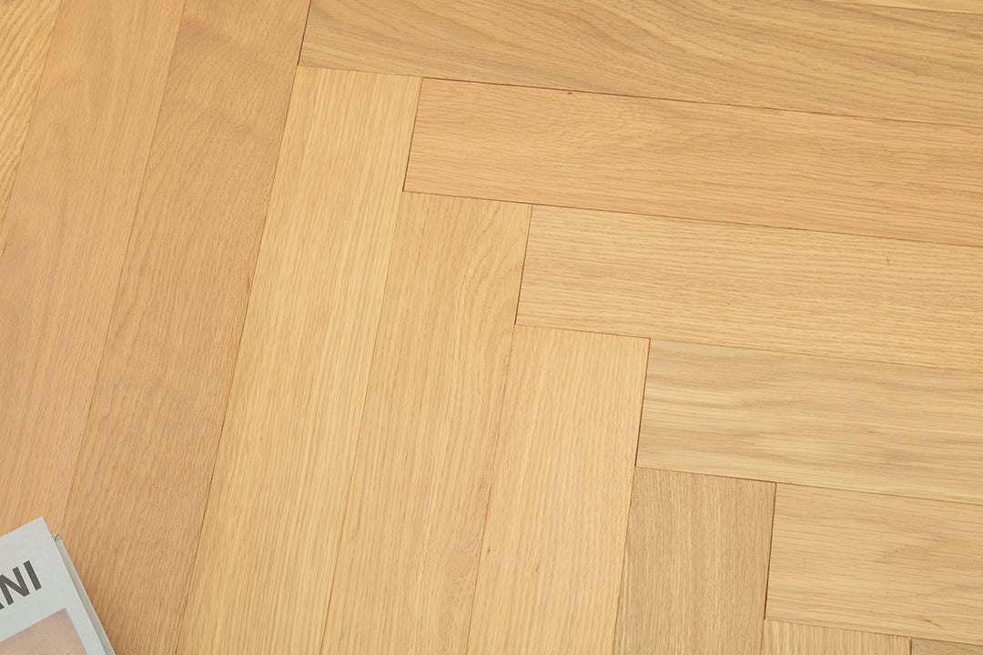 9205 Herringbone Art Parquet  Full Birch Multi-layer Core Solid Wood Oak Veneer Clickblock Joint Engineered Flooring