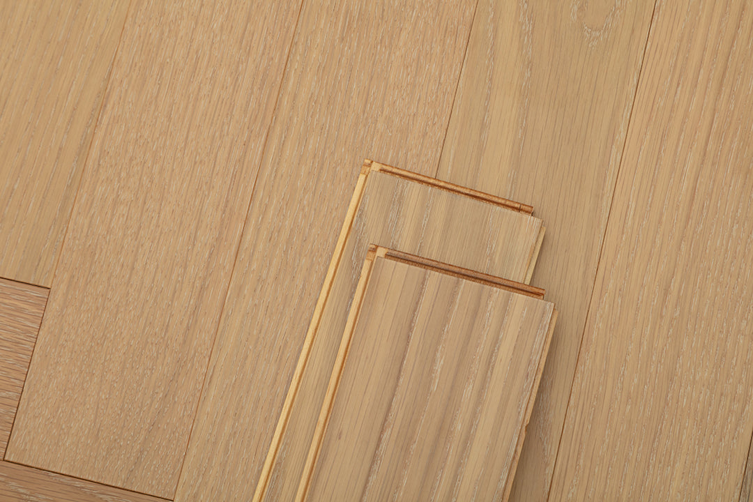 9206 Herringbone Art Parquet  Full Birch Multi-layer Core Solid Wood Oak Veneer Brushed Clickblock Joint Engineered Flooring