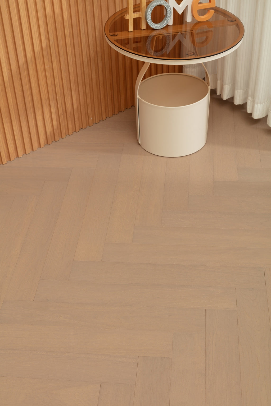 9231 Herringbone Art Parquet Full Birch Multi-layer Core Solid Wood Oak Veneer Clickblock Joint Engineered Flooring