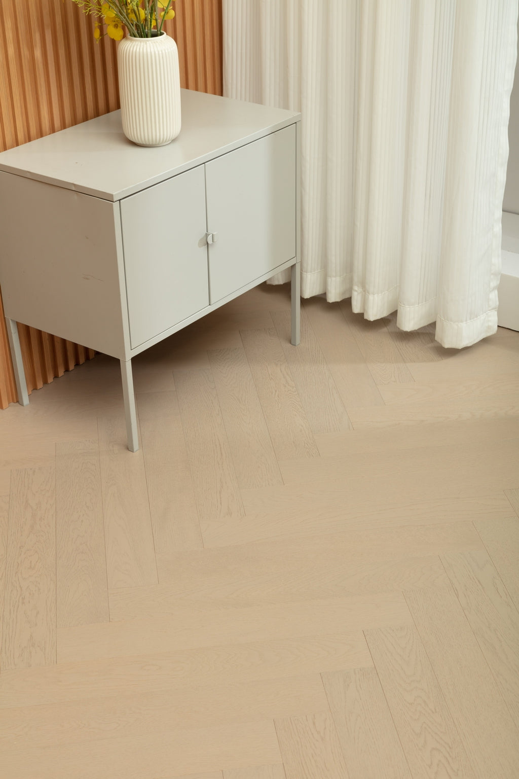 9232 Herringbone Art Parquet Full Birch Multi-layer Core Solid Wood Oak Veneer Clickblock Joint Engineered Flooring