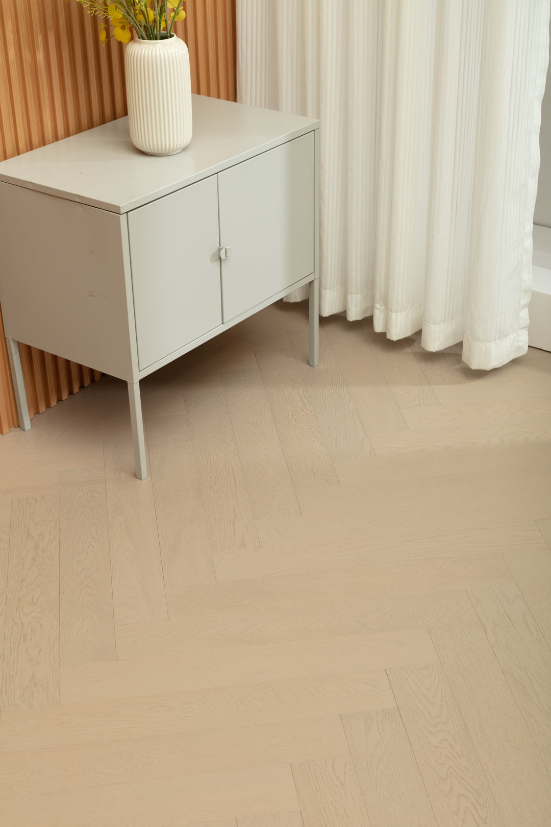9232 Herringbone Art Parquet Full Birch Multi-layer Core Solid Wood Oak Veneer Clickblock Joint Engineered Flooring