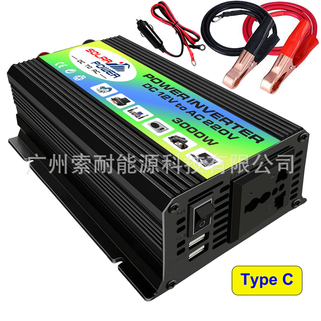 Export Car Inverter12V Turn110V220V 300W Double USB car power inverter