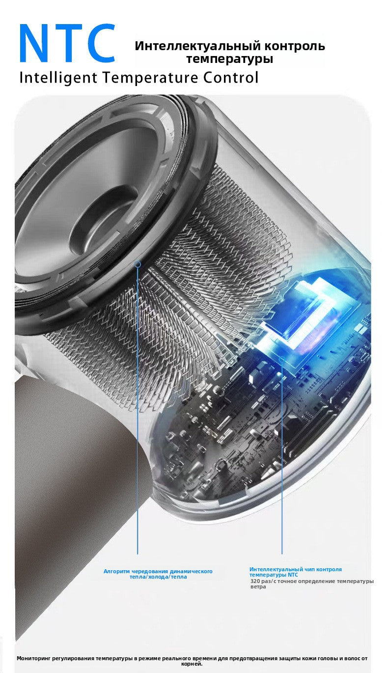 фeH Hair Dryer Household High Power High Speed Hair Dryer Fully Automatic Curling Iron 7-in-1 Negative Ion Hair Dryer