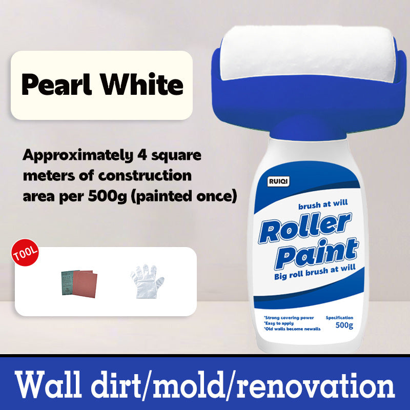 Custom Label Large Roller Latex Paint Wall Stain Covering Repair Water-Based Odorless Paint Home Interior Wall Self-Painting