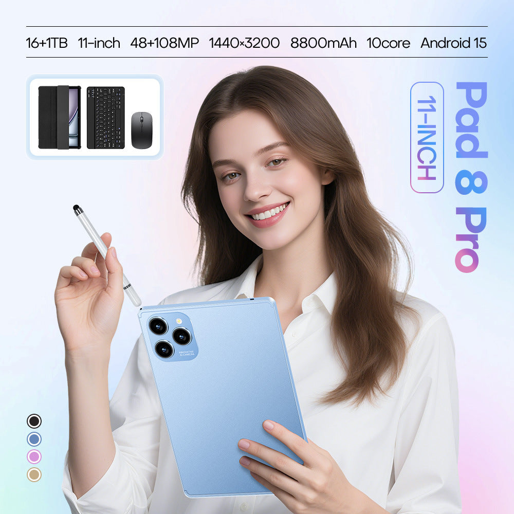 New Arrival Best Selling Android Tablet PC Pad 8 Pro 16+1T Memory in stock direct from source manufacturer