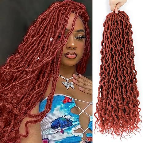 Cross-border European and American Synthetic Hair Wigs Curved Up and Down Crochet Hair Wigs Goddess Faux Locks Curly Handwoven
