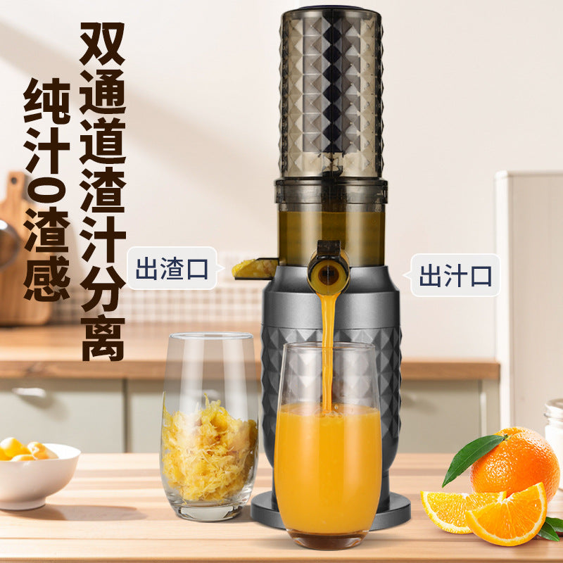 Gift Juicer with Pulp Separator for Home Use, Large Caliber, No Cutting Required, Commercial Grade, Fruit and Vegetable Juicer