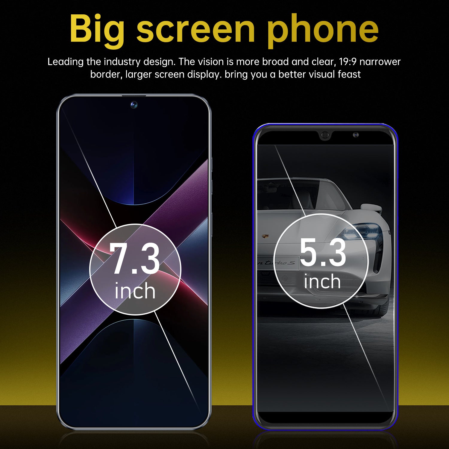 New AliExpress Hot-Selling Mobile Phones X7 Pro Android16+1T Intelligence5G Mobile Phone7.3HD Large Screen