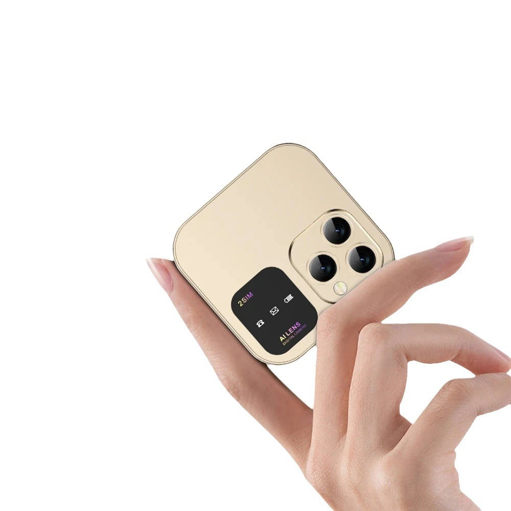 New Mobile Phone i16 pro Dual SIM Non-Smartphone Flip Phone Button Elderly Phone Student Small Phone