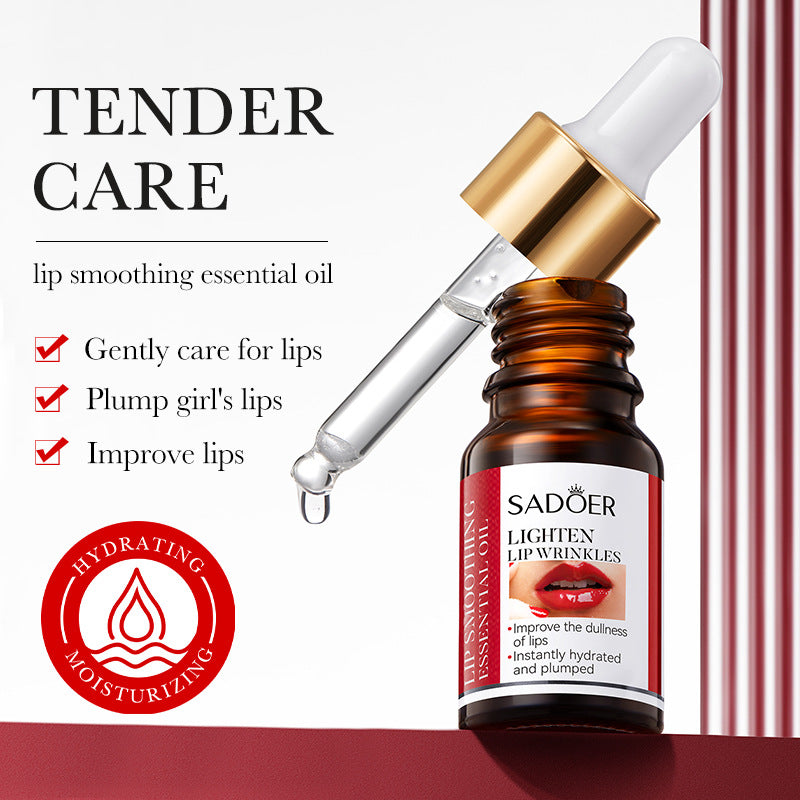 Lip Care Essence Oil10ml SADOER Tender, smooth, moisturizing essential oil  wholesale