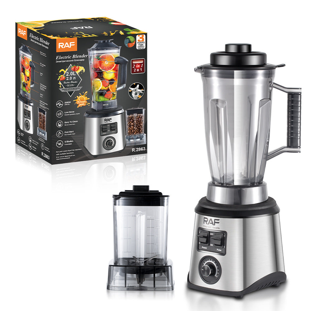 RAF EU Standard Multifunctional Soy Milk Maker Juicer Blender Grinder Household Juice Extractor