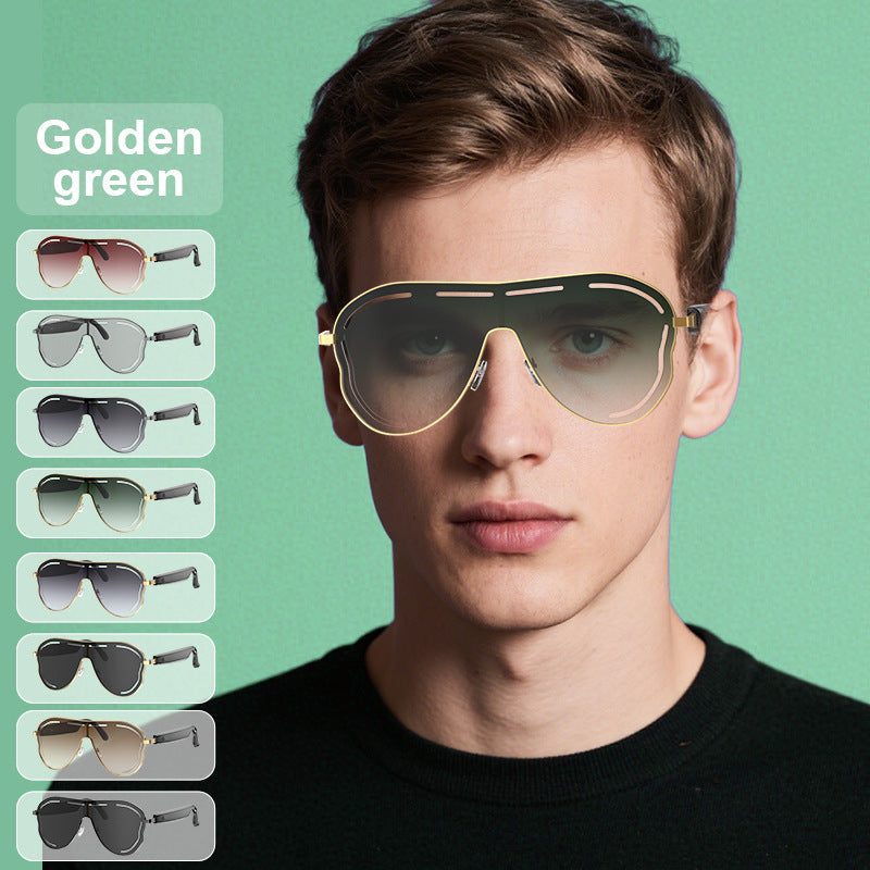 AI Translation Smart Bluetooth Glasses Sunglasses Sports Bluetooth Smart Audio Headphones Glasses Fashion Sunglasses