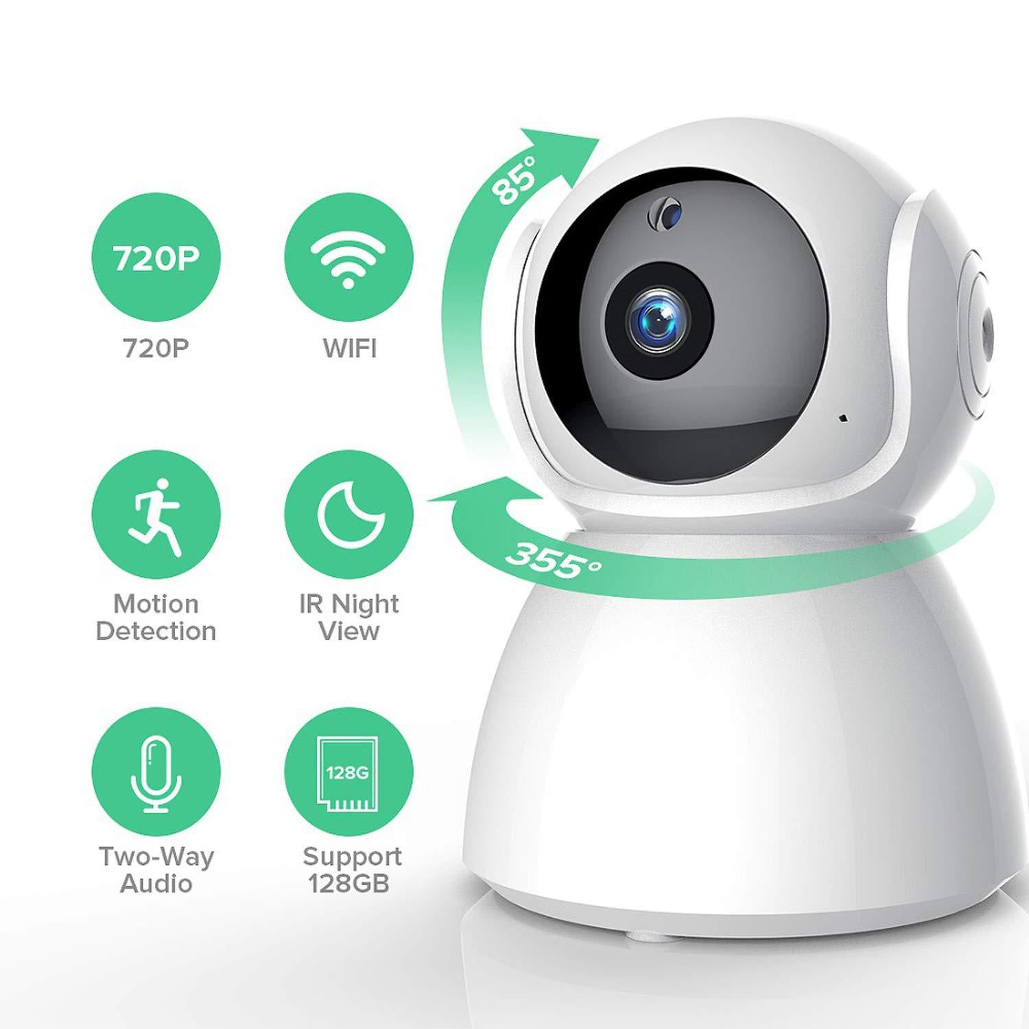 Xiaoxue Home Surveillance Camera Wireless Model WiFi Smart Network Camera HD Network Pan-Tilt Camera
