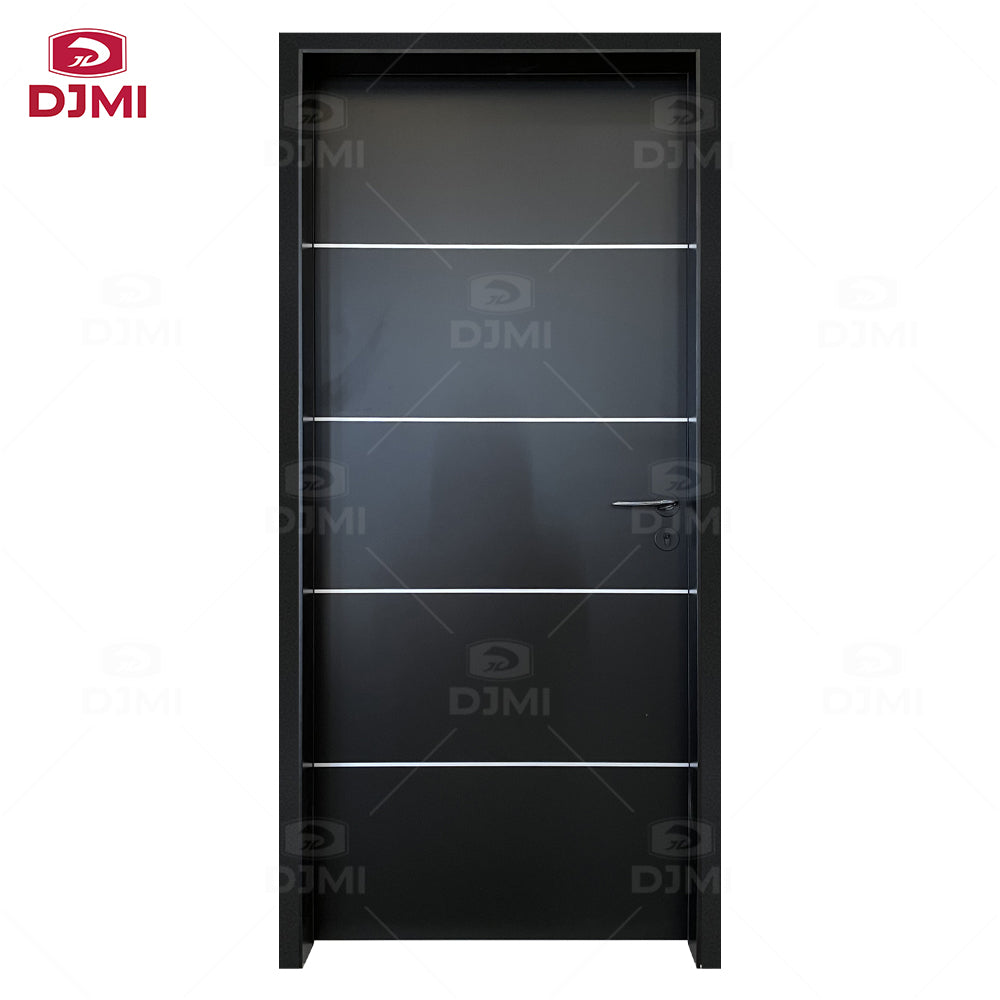 Manufacturer Custom High Quality Bedroom Solid Wood Door Design Modern Interior Room Doors Wooden