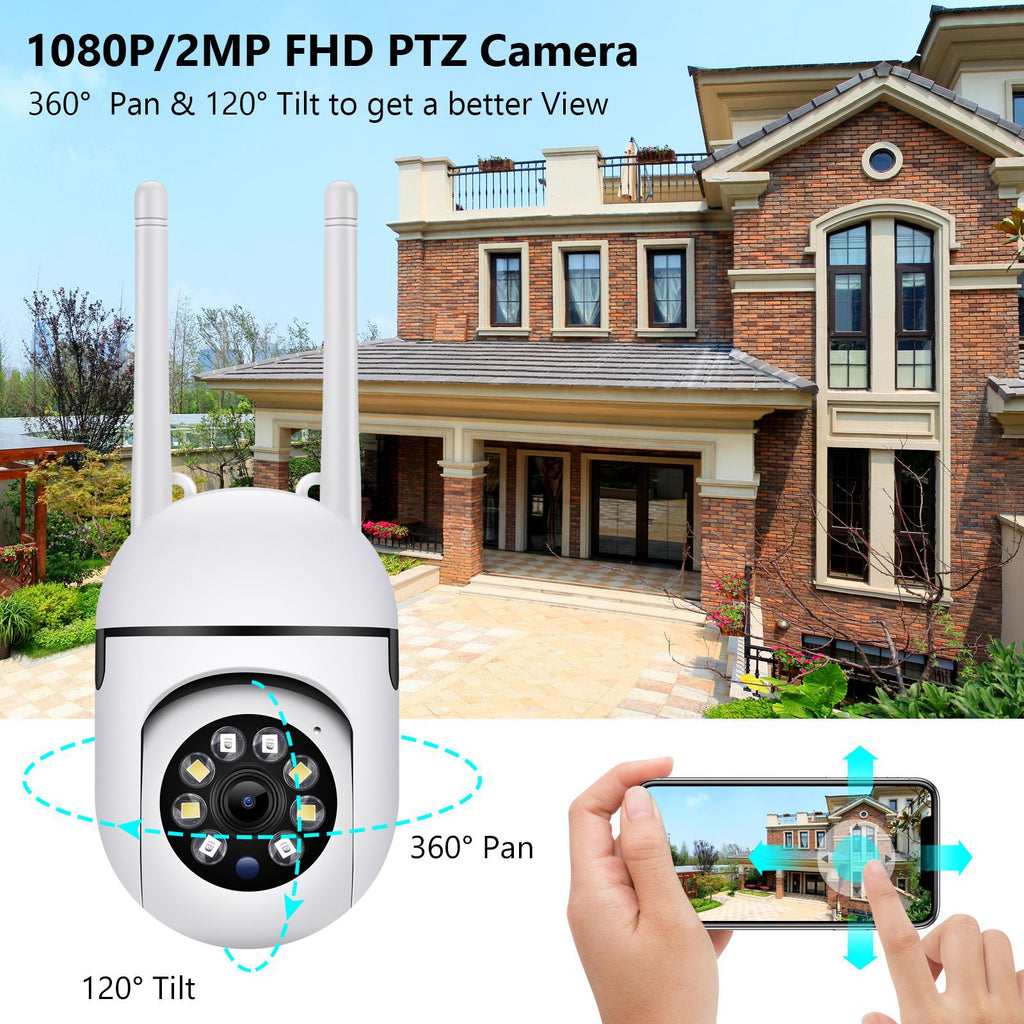 Minions Surveillance Dome Camera Factory direct sales dual antenna mount wireless camera for indoor home use WiFi Ball Machine
