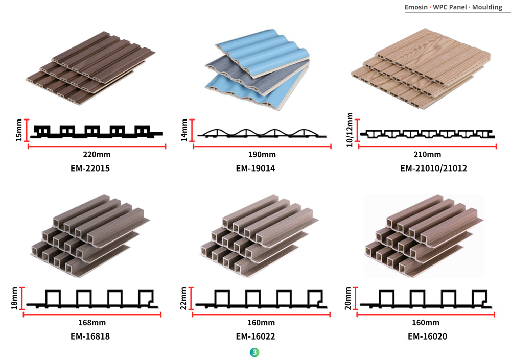 Wholesale Price Waterproof Interior Decorative Pvc Foshan Wpc Ceiling Cladding