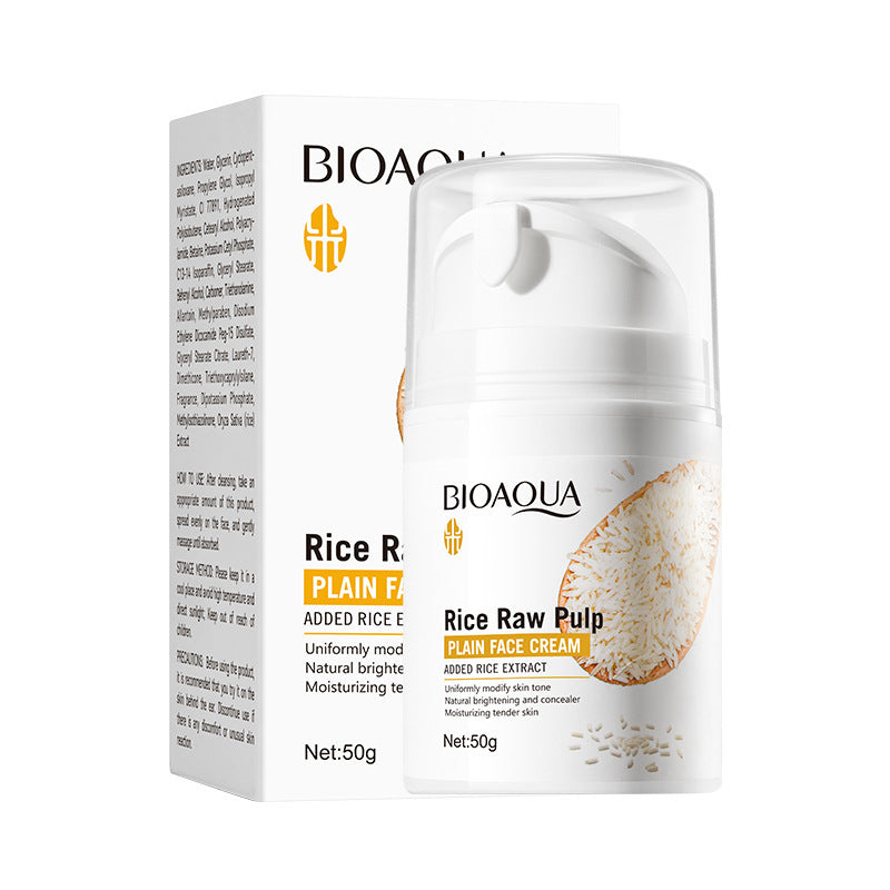 Rice Skincare Set BIOAOUA Rice Puree Series Six-Piece Set Box  Wholesale