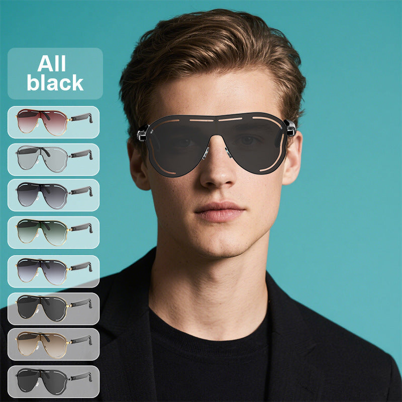AI Translation Smart Bluetooth Glasses Sunglasses Sports Bluetooth Smart Audio Headphones Glasses Fashion Sunglasses