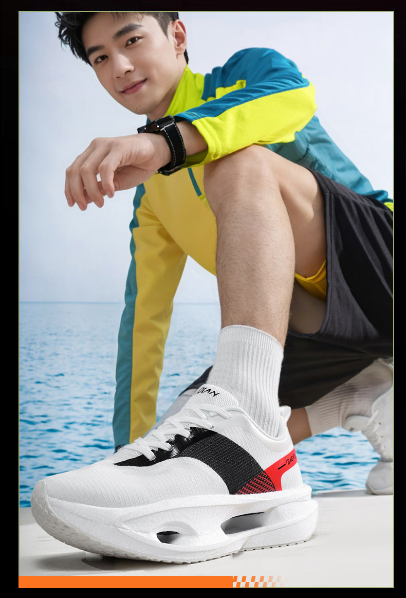 2025Spring New Ultra-light Breathable Professional Marathon Shoes are Truly Explosive+Carbon plate sports running shoes for men and women couples