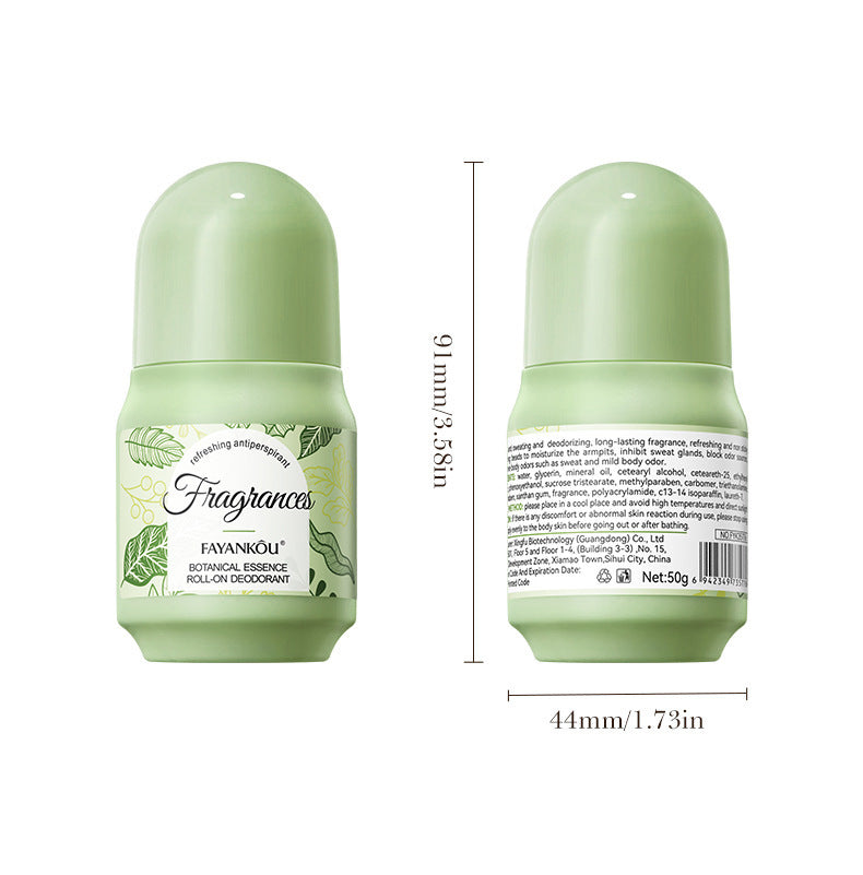 Antiperspirant50g FAYANKOU Deodorant with Long-lasting Fragrance, Refreshing Antiperspirant Roll-on,  Wholesale