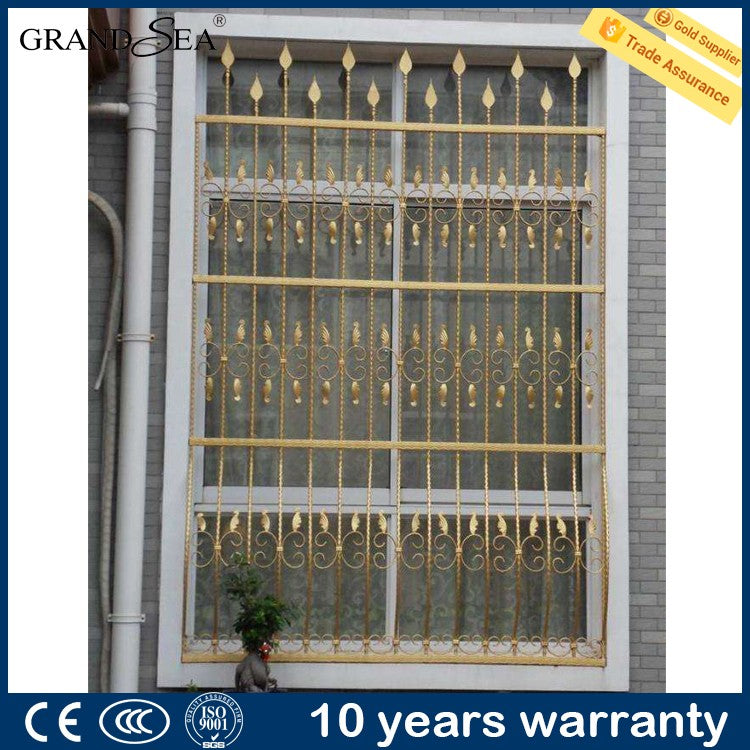 Simple Burglar Proof Stainless Steel Window Grill Design