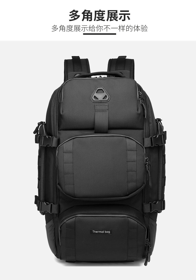 OZUKO Tactical Backpack Men Camouflage Outdoor Mountaineering Bag Large Capacity Multi-functional Hiking Travel Backpack