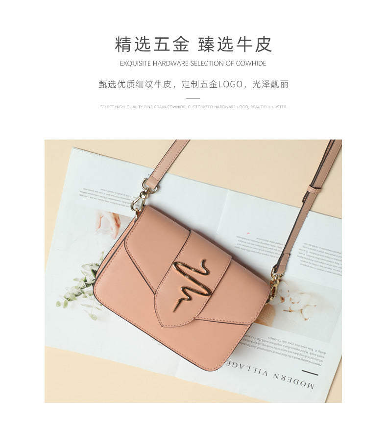 Summer Fashion Simple Versatile Large Capacity Single Shoulder Women's Bag Leather Crossbody Ladies Textured Small Square Bag In Stock Wholesale