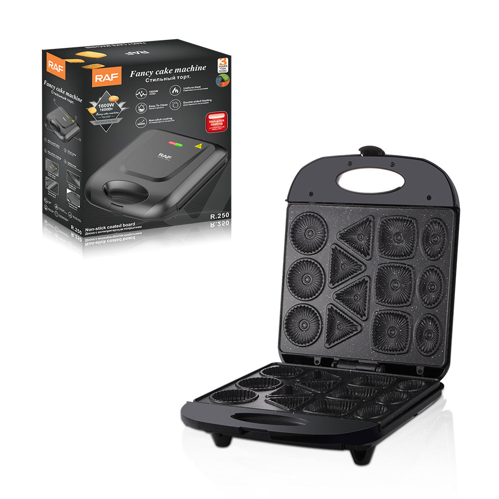 RAF Mini Cake Machine Home Baking Multi-Functional Children's Cartoon Cookie Maker Waffle Maker Egg Waffle Maker