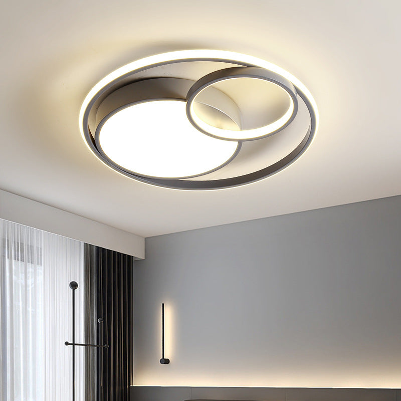 Wholesale New Bedroom Lamp Dining Room Lamp Living Room Lamp Simple Modern Cozy Master Bedroom Round Nordic Ceiling Light Fixture