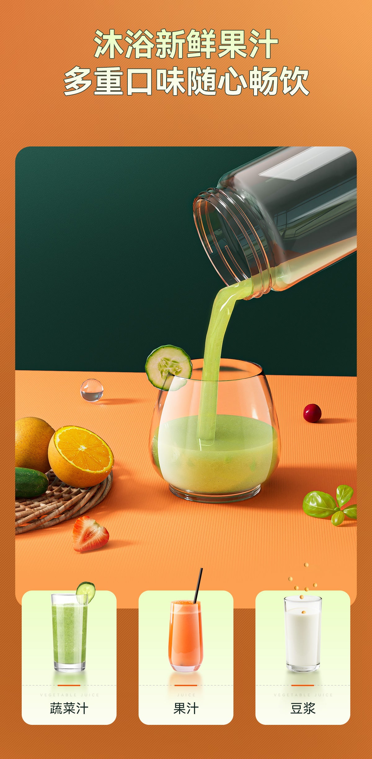 New Juicer Portable Juicing Cup Multifunctional Juice Machine Small Household Rechargeable Blender Cup Gift Wholesale