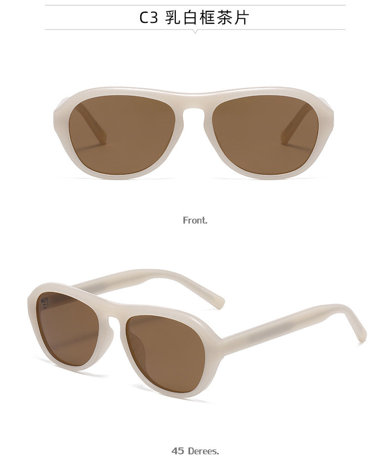 2025New European and American Fashion Polarized Sunglasses for Women, High-end Ultra-light Sun Protection Sunglasses for Women, Trendy for Fishing and Driving