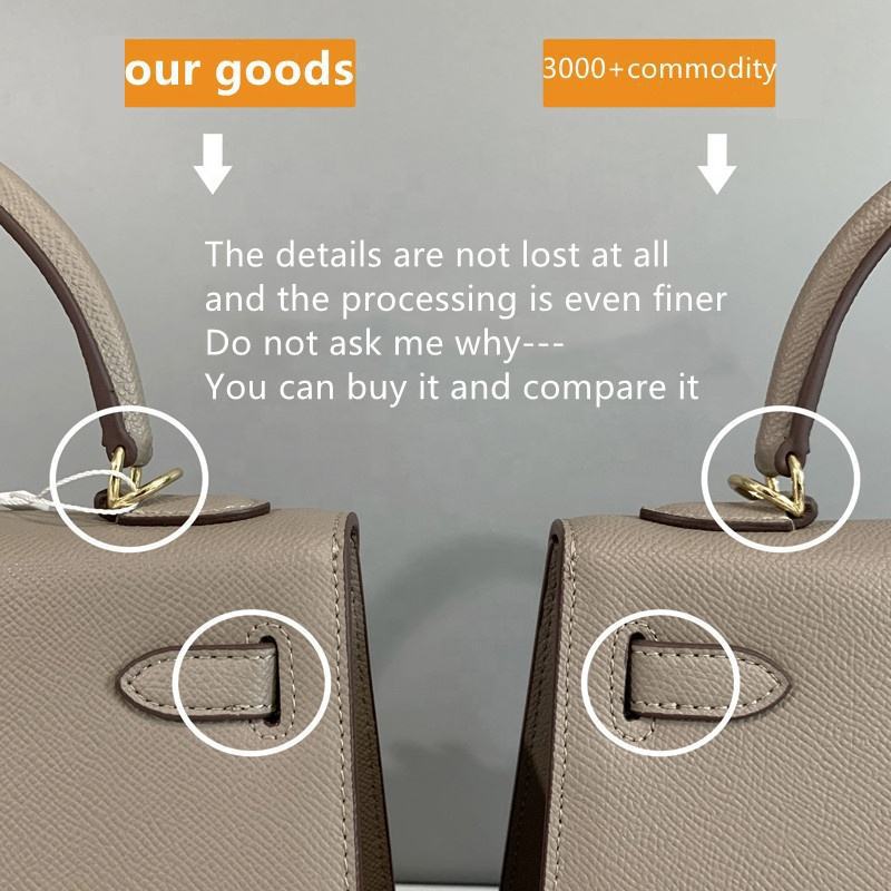 Hot Sale New Fashion Handbag for Women Platinum Kelly Bag Women's Shoulder Crossbody Bag Versatile Trendy Handbag