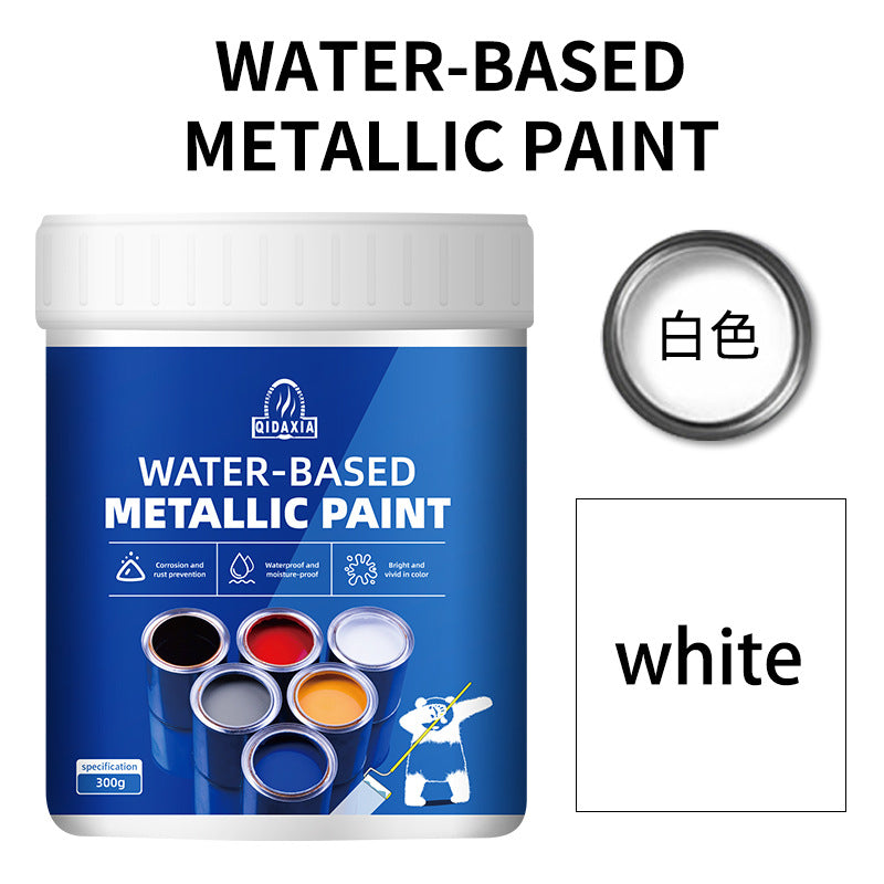 Qixia Water-Based Metal Paint Rust-Free Conversion Color Steel Tile Renovation Rust Fixing Water-Based Metal Paint