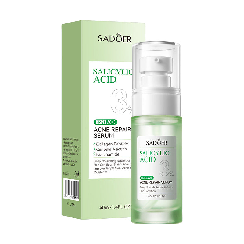 Salicylic Acid Skincare Series SADOER Anti-acne Amino Acid Moisturizing and Hydrating Skin Care Products  Foreign Trade Approval