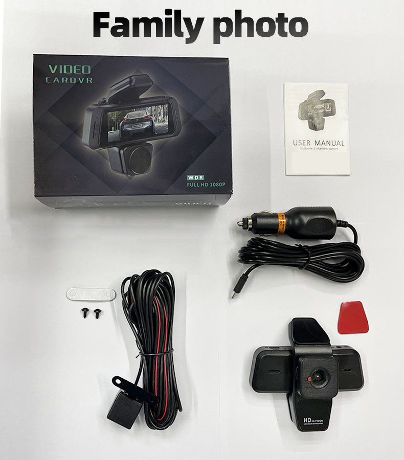 2025High-definition Dash Cam3Recording1080P Camera phone playback video S3Recorder