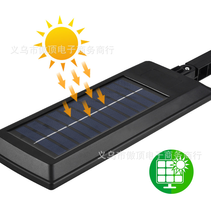 Outdoor Solar Lights LED Wall Lamp Human Body Induction Street Light Waterproof Garden Light Remote Control Courtyard Light Wall Lamp
