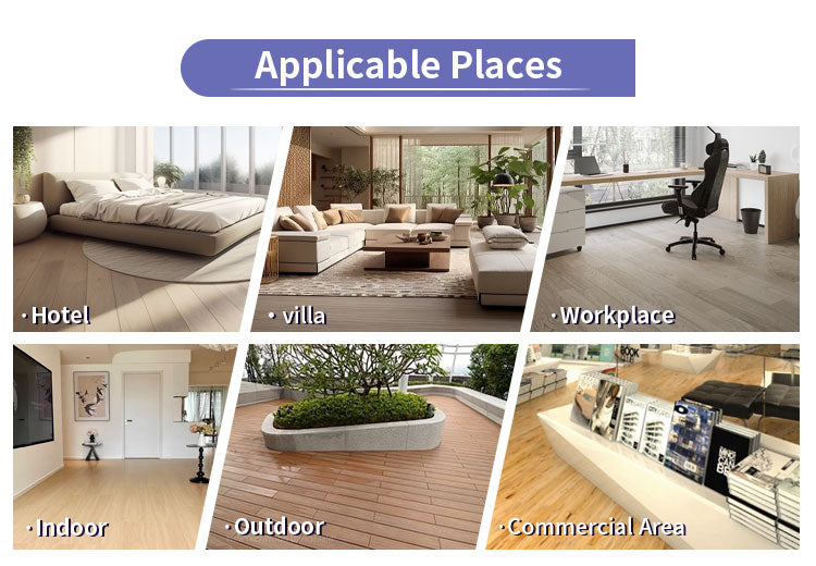 Luxury Engineered Solid Teak Wood Flooring Stable Core Fine Texture Custom Hotels High-End Residential Interiors Outdoor Park