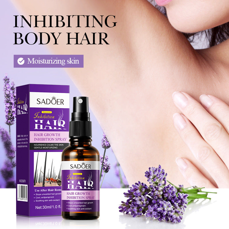 Hair Growth Inhibitor Spray SADOER Inhibiting Underarm and Leg Hair Spray  Wholesale