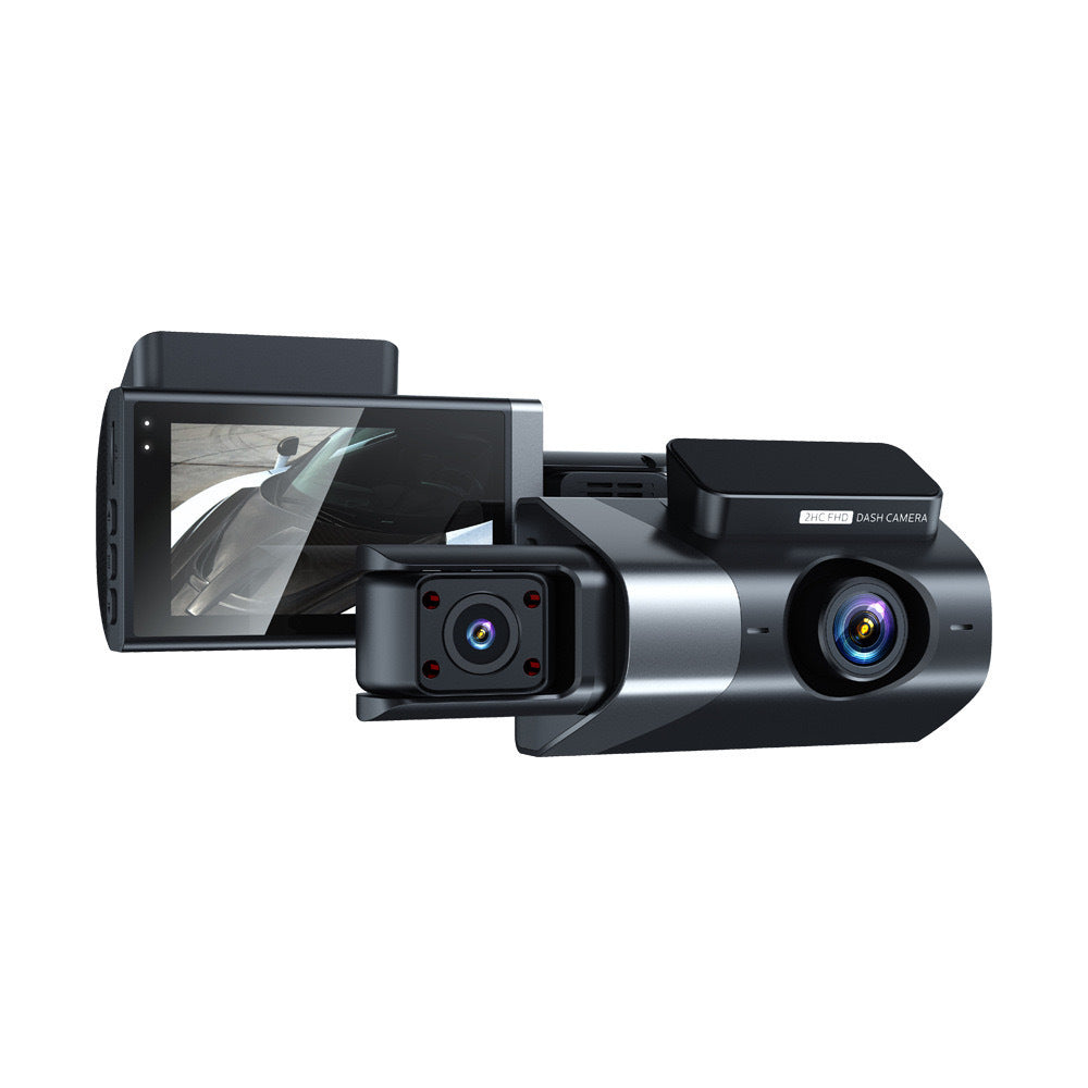 New1080P HD Night Vision Three-Record Dash Cam Multi-Lens Panoramic Parking Car Camera