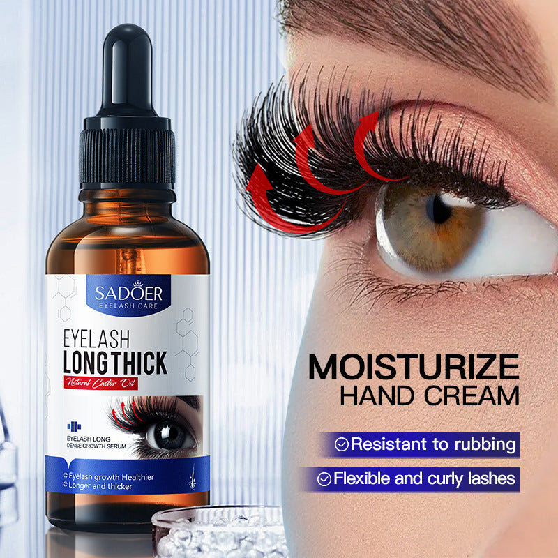 Curling Eyelashes Thick Mascara SADOER Long and Dense Essence Liquid  Wholesale