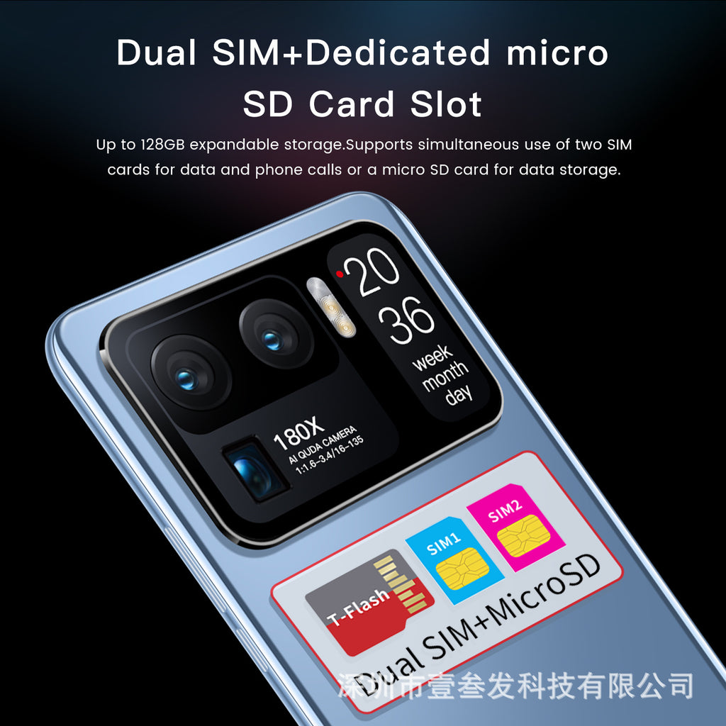 M11Ultra+(1+8G)New Hot6.1Inch5G All-in-One Smartphone Factory