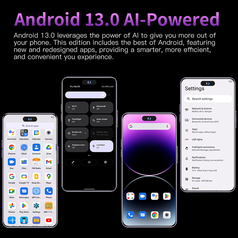 Popular i15proMax Smartphone6.5High Definition Large Screen Mobile Phone1+16Android Phone Wholesale