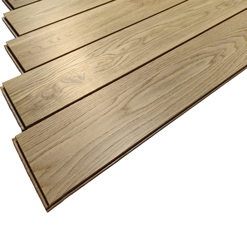 18mm Solid Oak Wood Flooring Custom Prefinished Hardwood Floor Outdoor Use ABCD Offering High Value Stability Aesthetic Appeal
