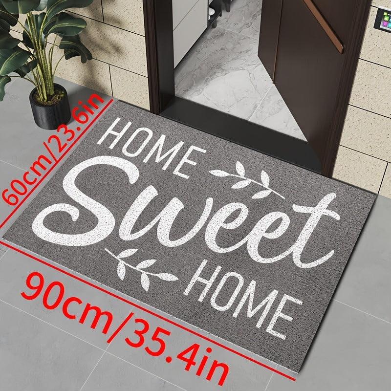 Wholesale Entrance Door Mat Home Entrance Wear-resistant Non-slip Foot Mat Entrance Mud-scraping Dirt-rubbing Silk Loop Mat