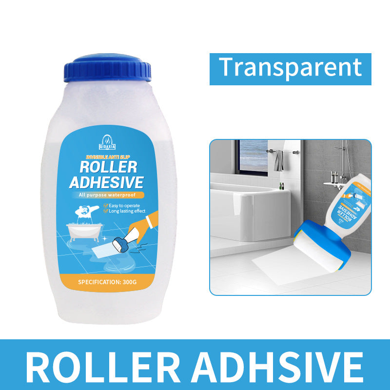 Home Floor Anti-Slip Bathroom Shower Room Glass Tile Floor Tile Marble Liquid Gel Paste Mildew Proof