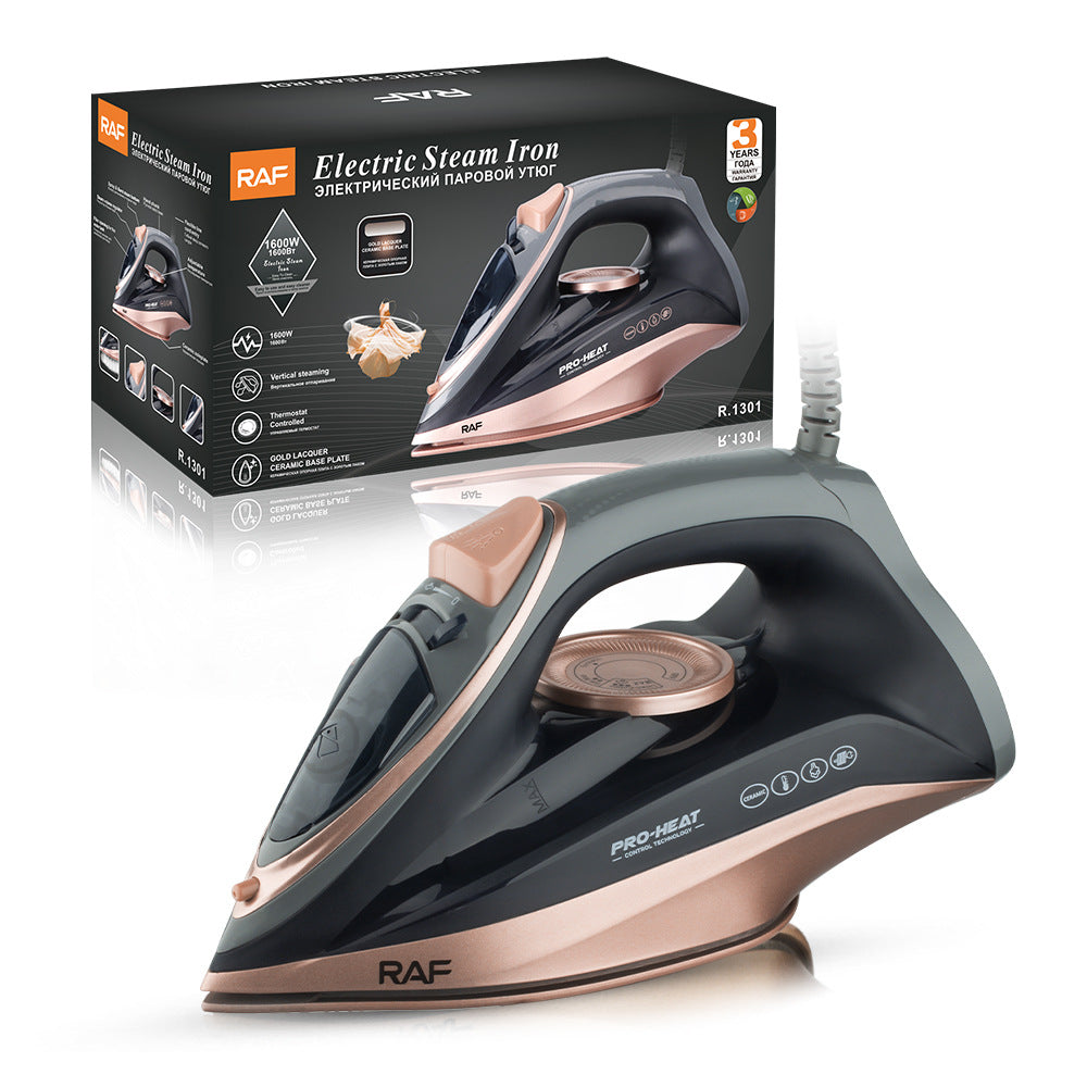RAF European Standard Multifunctional Steam Iron Household Quick Wrinkle Removal Electric Iron Dry and Wet Dual-use Ironing Machine