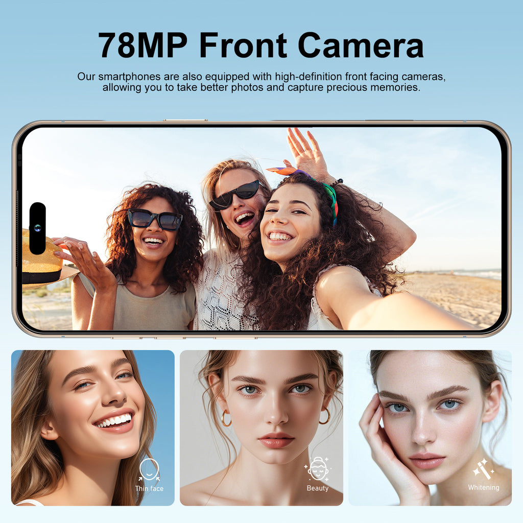 Mobile Phone TK Delivery i17ProMAX Large Screen16+1TB17pro New Smartphone Hot Sale List
